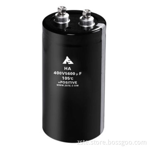 Aluminum Electrolytic Capacitor, Screw Type, Wide Temperature, High-ripple Current